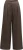 Yaya Wijde broek met deels elastisc Bruin dames