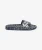 All Over Printed Badslippers Blauw