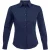 SOLS Dames/Dames Eden Stretch Business Shirt met Lange Mouwen (Donkerblauw)