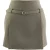 TRENDYOLMİLLA Dames Kaki Effen Kort / Mini Rokken