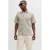 JACK & JONES PREMIUM regular gestreept casual overhemd met ingebreid patroon groen