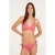 Protest voorgevormde triangel bikinitop MIXTUNE met ribstructuur roze