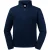 Russell Heren Authentieke Zip Neck Sweatshirt (Franse marine)