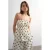 TOPSHOP top met stippen ecru