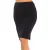Dames Midi Onderrok met Elastische Tailleband Q300