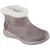 Skechers On-the-GO Joy Cozy Dream Polyester Dames Donker Taupe Winter Enkellaarzen