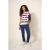 White Stuff Olive Heart Jumper Grey