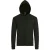 SOLS Herenstenen Ritssluiting in de vorm van een gewone Hoodie (Zwart)