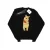 Disney Heren Winnie De Poeh Schattig Sweatshirt (Zwart)