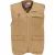 Mymo Vest Dames donker zand