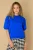 Ivy Beau top blauw fijn gebreid