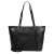 BURKELY 15.6 inch leren shopper Fine Florence zwart