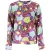 Bloemenprint Crew Neck Sweatshirt