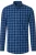 Redmond Casual Flanellen Overhemd blauw, Ruit