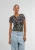 Urban Classics Shirt  zwart / wit