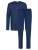 Mey Pyjama lang ‘Solid Night’  donkerblauw