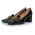 Roberto Festa X Paul Warmer zwarte leren pump