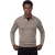 Poloshirt Cavallaro beige merinowol