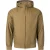Fred Perry Shaded Stone Brown gewatteerde Brentham-jas met capuchon