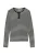 COMMA Shirt  zwart / wit