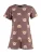 Trendyol Korte pyjama  ombergrijs / cappuccino / zwart / wit