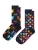 Happy Socks Sokken ‘2-Pack Cat Socks’  gemengde kleuren