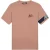 Malelions Men Captain T-Shirt | Light Mauve/Navy