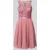 LUXUAR FASHION Cocktailjurk met ronde hals