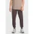 Anytime fleece joggingbroek bruin melange