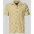 FYNCH-HATTON slim fit poloshirt met structuurpatroon