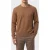 The Kooples Pull Col Round Detail Brilliant Dark Camel