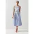LK Bennett Rosalind Midi Dress Hyacinth