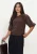 Ruby Tuesday Trui Dames Vivann Short Balloon Sleeve Fluffy Knitted Top,