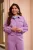 Ydence Jacket Jinte | Purple melange