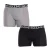Pack-2 Heren 3D Flex Air Katoenen Lange Boxers D01N2