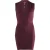 Alexander Wang Bodycon-jurk met uitsnijdingen in bordeauxrode rayon