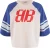 Anna Blue Top Boxy Off White dames