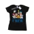 Disney Dames/Dames Mickey Mouse Disney Vrienden Katoenen T-Shirt (Zwart)
