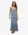 Superdry Vrouwen Lange Cami-jurk Blauw