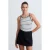 Gestreepte Mouwloze Camisole Blouse