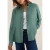 Cecil Dames Overhemdblouse in effen kleur in Groen