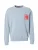 SCOTCH & SODA Sweatshirt  duifblauw / rood