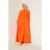 Maxi-jurk met Strikdetail