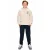 Retour Jeans hoodie met backprint crème