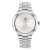 Tommy Hilfiger  zilverkleurige dames horloge met zilverkleurige wijzerplaat