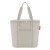 REISENTHEL Strandtas  stone grey / bloedrood