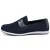 Heren Marineblauwe ademende loafers, lichtgewicht instappers