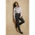 Textured Abstract Printed Shirt with Button Closure