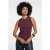 Rino & Pelle Drew.7002611 rino en pelle tanktop chocolate bean