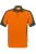 HAKRO 839 Comfort Fit Polo shirt Korte mouw oranje/antraciet